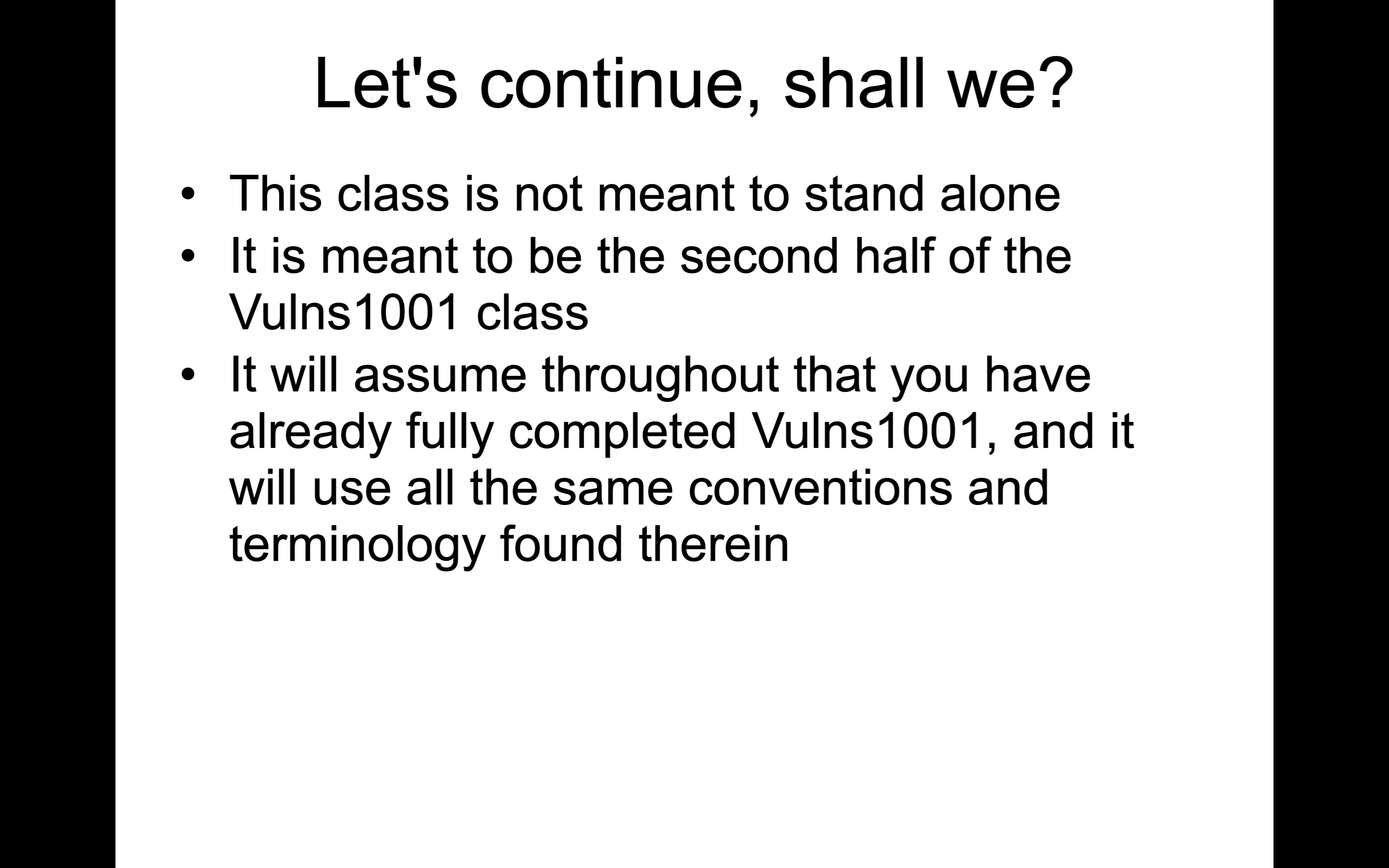 Vulnerabilities 1002: C-Family Software Implementation Vulnerabilities Vulns1002